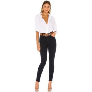 CITIZENS OF HUMANITY coh dark wash rinse Chrissy high rise denim jeans pants